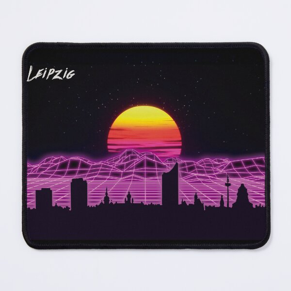 Item preview, Leipzig Skyline Neon Nights designed and sold by DFerraz.