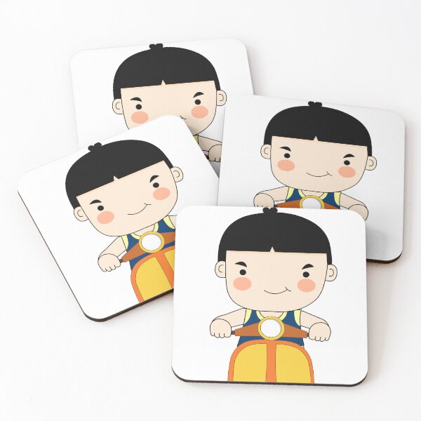 Item preview, cute motorcycle boy cartoon designed and sold by Janjira.