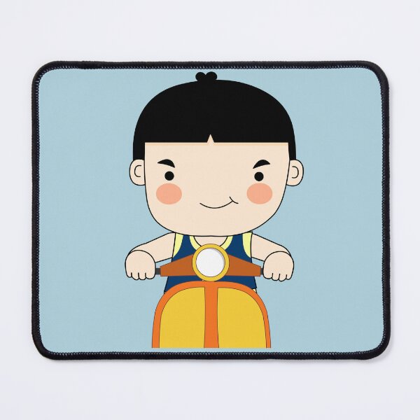 Item preview, cute motorcycle boy cartoon designed and sold by Janjira.