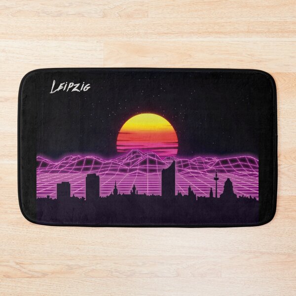 Item preview, Leipzig Skyline Neon Nights designed and sold by DFerraz.