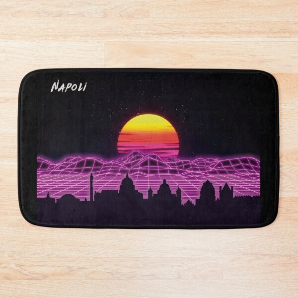 Item preview, Napoli Skyline Neon Nights designed and sold by DFerraz.