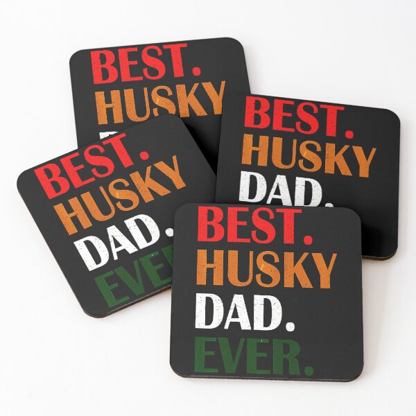 Item preview, Mens Best Husky Dog Dad Ever designed and sold by Ornv.