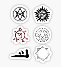 Supernatural Symbols Sticker