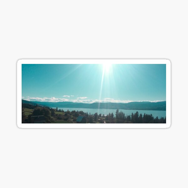 "Kelowna Sun" Sticker by LOKP Redbubble