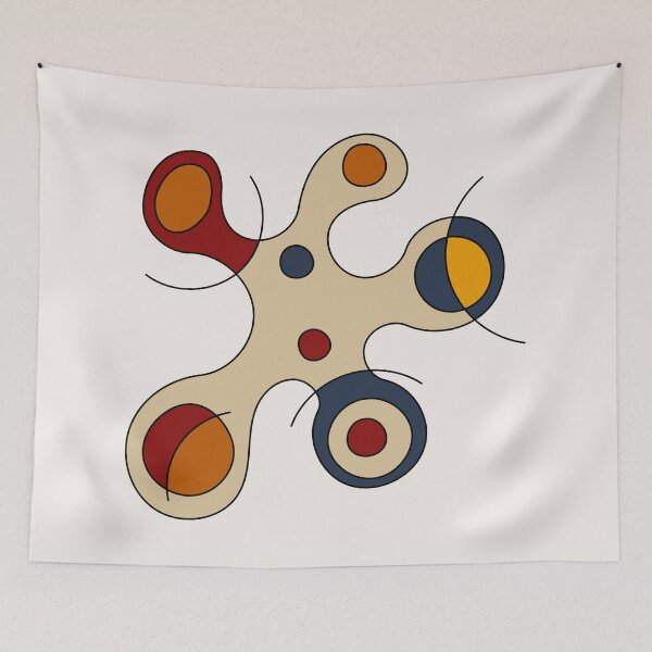 Item preview, Surreal Amoeba #4 (Miro Inspired) designed and sold by Texterns.
