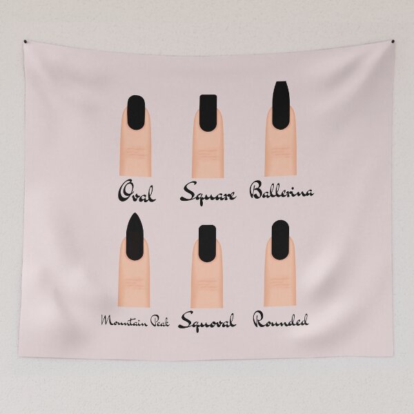 Item preview, Nails Shape Nail Artist Nails Artists Aprons Text Nail Salon Gifts Idea For Womens designed and sold by Dr.YesOrNo.
