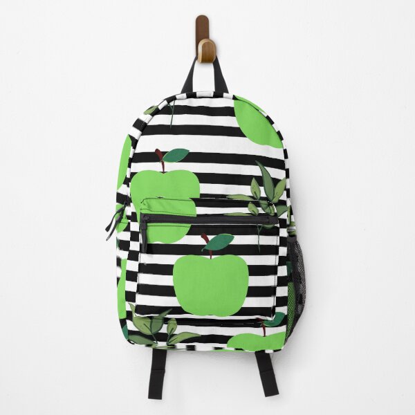 Item preview, Green Apples in Lines Background designed and sold by TIPJ.