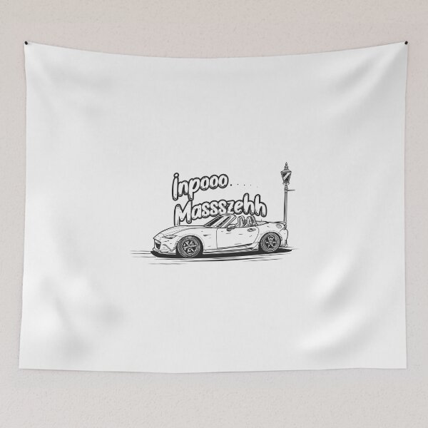 Item preview, Mazda MX-5 In Cartoon designed and sold by TrilogyMerch.