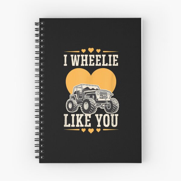 Item preview, I Wheelie Like You Funny Monster Truck Valentines Day Joke  designed and sold by wendyy88.