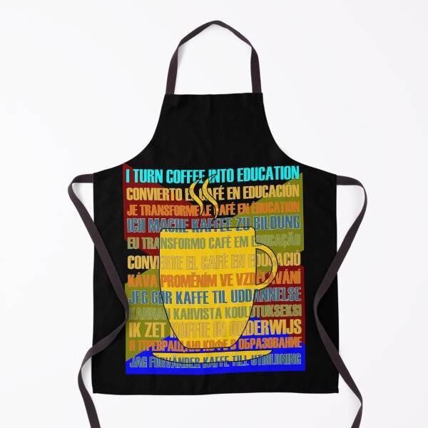 Item preview, I Turn Coffee Into Language Education designed and sold by artfulnotebook.