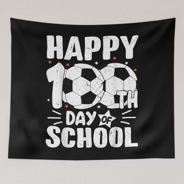 Item preview, Soccer Happy 100th Day Of School Kids Teacher  designed and sold by wendyy88.