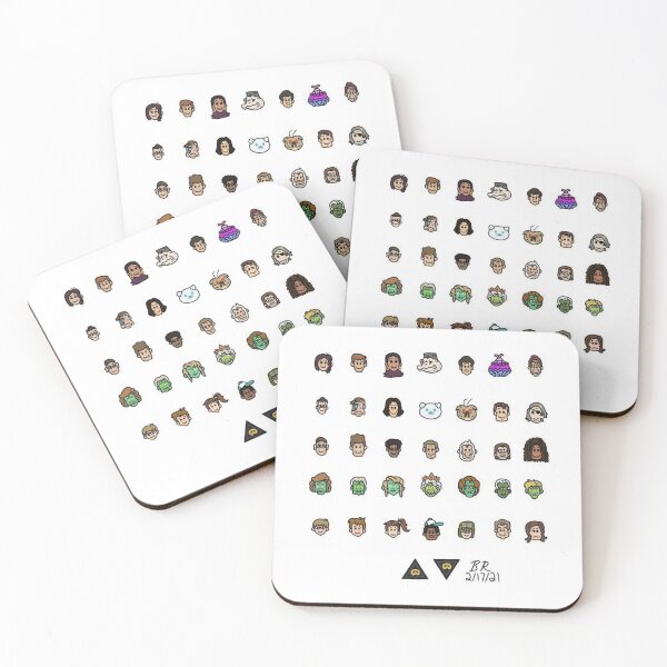 Item preview, Inside Job Headshots  designed and sold by SuperYoshiFan02.