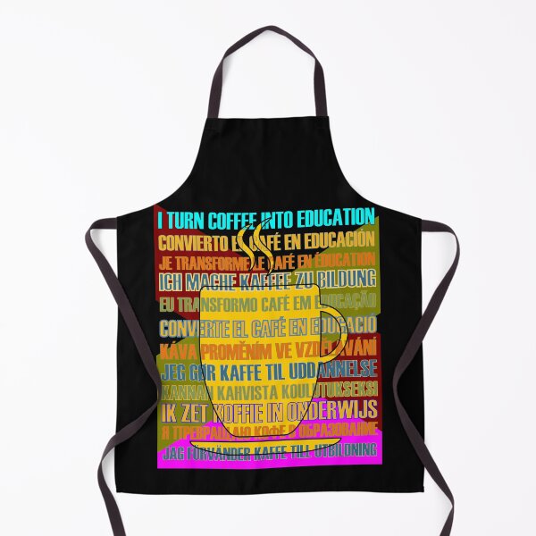Item preview, I Turn Coffee Into Language Education German Portuguese designed and sold by artfulnotebook.