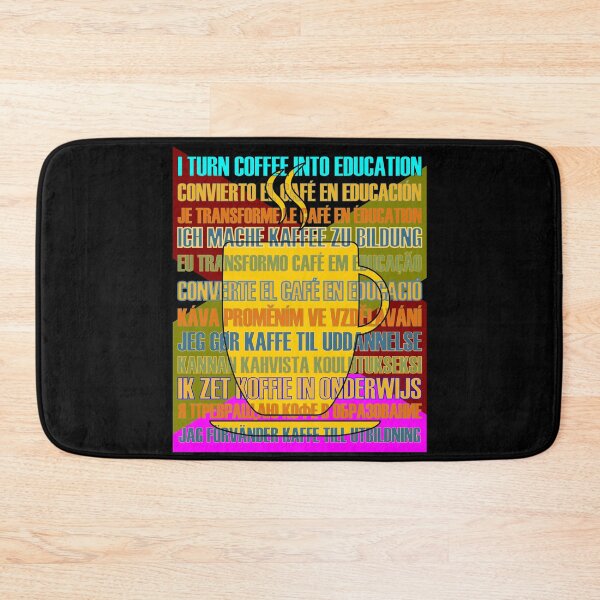 Item preview, I Turn Coffee Into Language Education German Portuguese designed and sold by artfulnotebook.