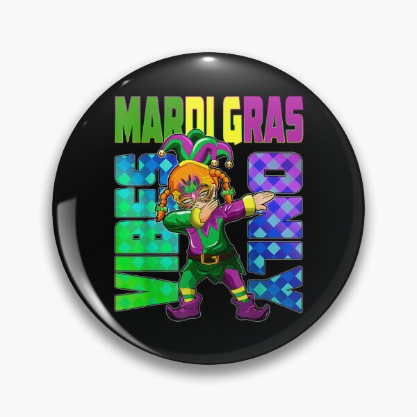 Item preview, Girls Mardi Gras Vibes Only Bead Decorations Jester Costume  designed and sold by wendyy88.