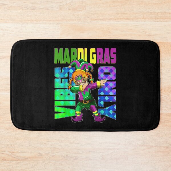 Item preview, Girls Mardi Gras Vibes Only Bead Decorations Jester Costume  designed and sold by wendyy88.