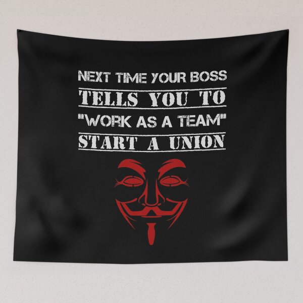 Item preview, Pro Union Democratic Socialism Socialist Communist Unionize designed and sold by Creekman Designs.