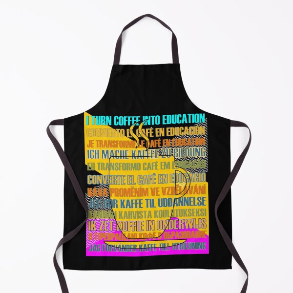 Item preview, I Turn Coffee Into Language Education Caffeinated Student designed and sold by artfulnotebook.