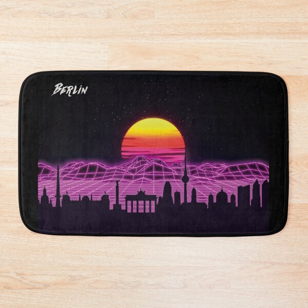 Item preview, Berlin Skyline Neon Nights designed and sold by DFerraz.