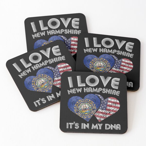 Item preview, I Love New Hampshire Proud State Of New Hampshire Flag  designed and sold by wendyy88.