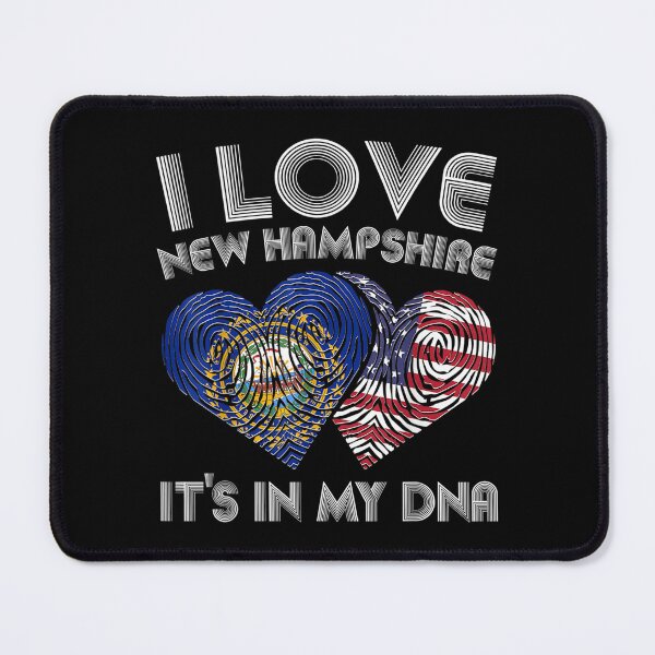 Item preview, I Love New Hampshire Proud State Of New Hampshire Flag designed and sold by wendyy88.