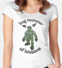 Bog Monster Of Louisiana Women's Fitted Scoop T-Shirt