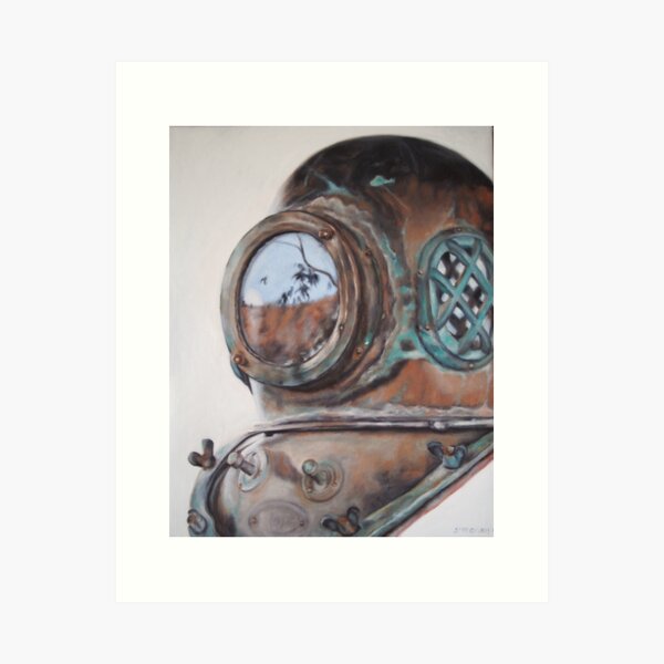 Visions of a Distant Landscape Art Print