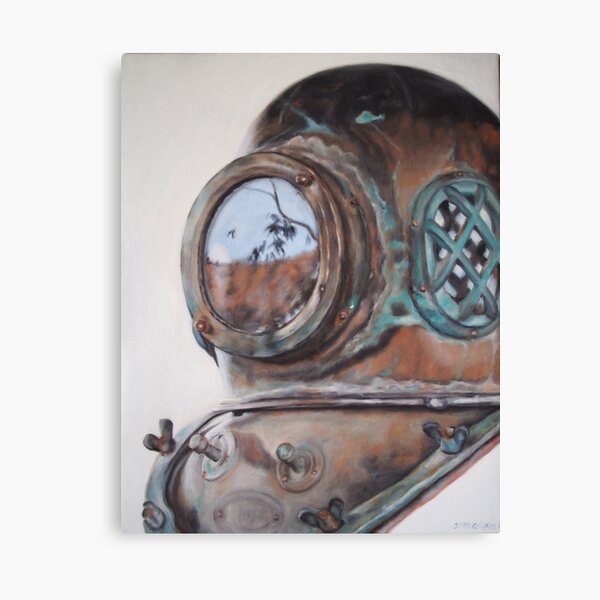 Visions of a Distant Landscape Canvas Print