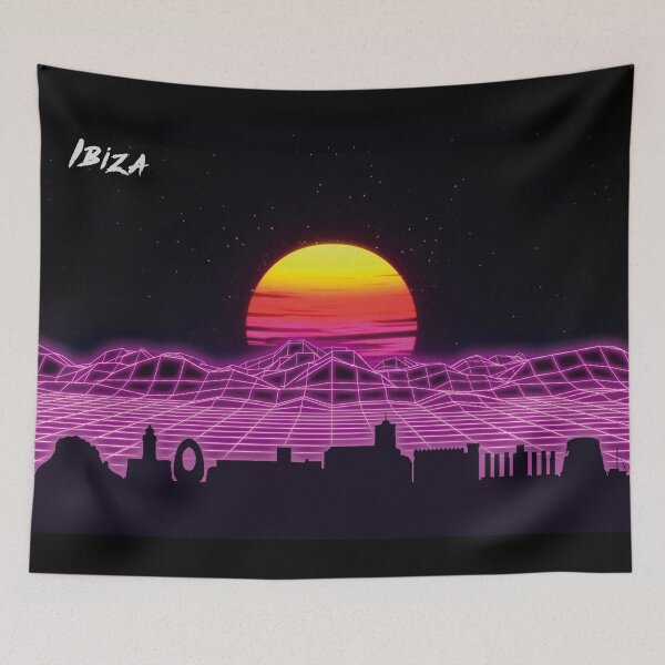Item preview, Ibiza Skyline Neon Nights designed and sold by DFerraz.