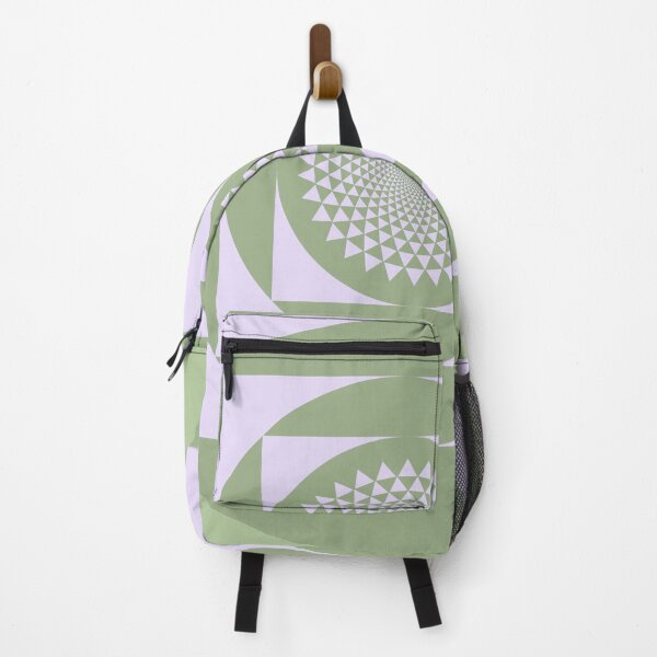 Item preview, Squares within Circles Geometrical Sage Green designed and sold by Smart-Arts.