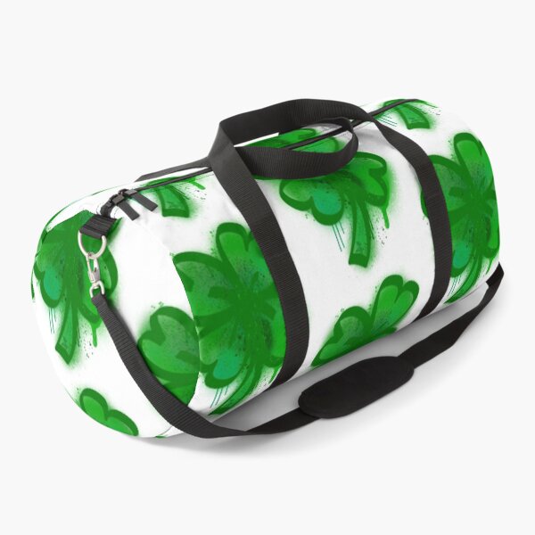 Item preview, Drippy Green Lucky Shamrock Four Leaf Clover Graffiti Spray Paint v2 designed and sold by that5280lady.