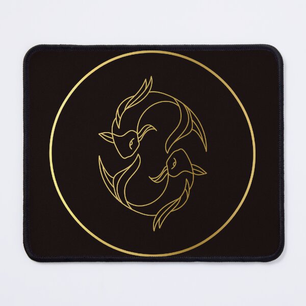 Item preview, Pisces Zodiac Art Gold designed and sold by Felicity-K.
