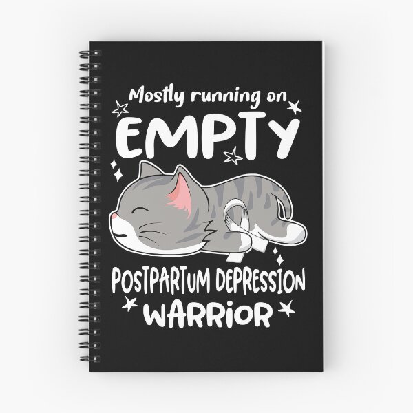 Item preview, Postpartum Depression Awareness, Mostly Running on Postpartum Depression Warrior designed and sold by Tammyilaria.