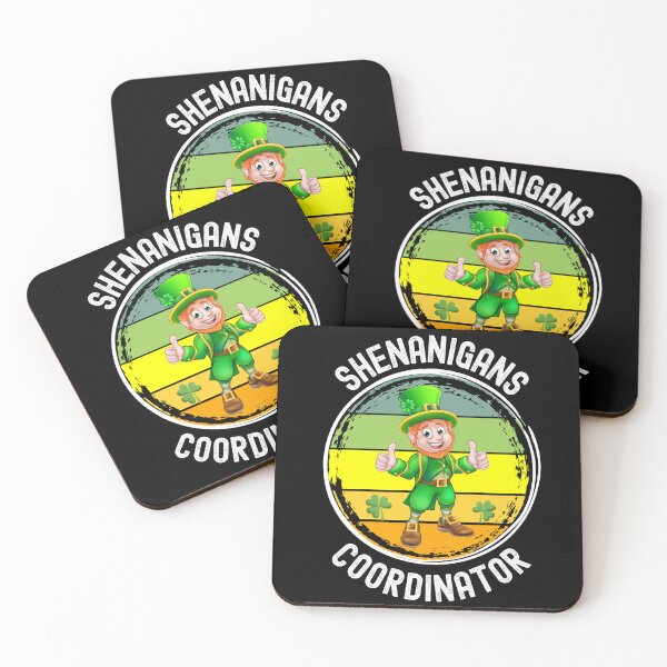 Item preview, Shenanigans Coordinator, Irish, Happy St. Patrick's Day, March 17 designed and sold by Sun Sand & Sea Art.