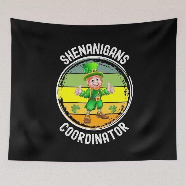 Item preview, Shenanigans Coordinator, Irish, Happy St. Patrick's Day, March 17 designed and sold by Sun Sand & Sea Art.