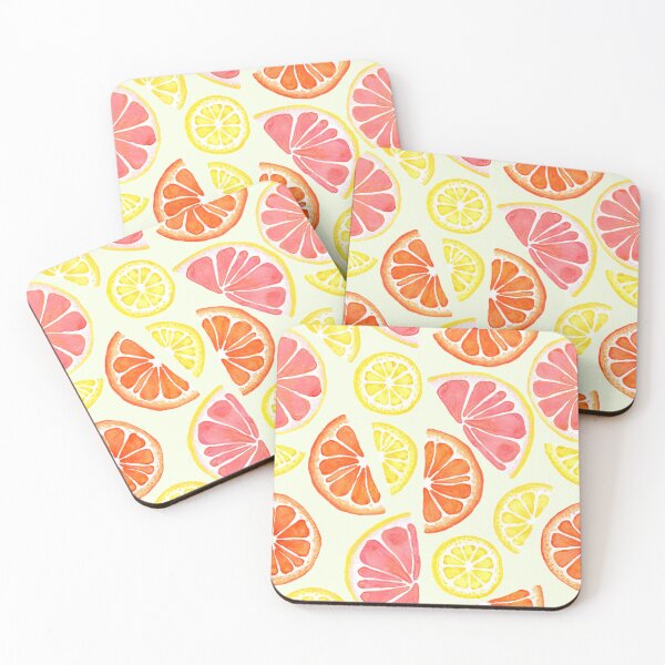 Item preview, Summer Citrus Vibes - Lemon, Orange, and Grapefruit designed and sold by KelliroDesigns.