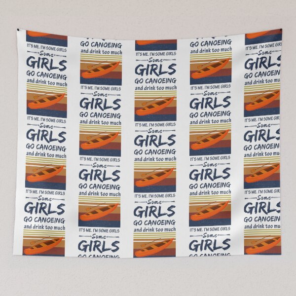 Item preview, Algunas chicas van en canoa y beben demasiado designed and sold by LittleShop79.