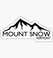 SKI MOUNT SNOW VERMONT SKIING SNOWBOARDING HIKING CLIMBING DOVER Sticker