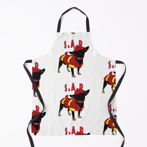 Item preview, Search and rescue/ SAR/firefighter pug/ dog artistic design designed and sold by SamRVstore.