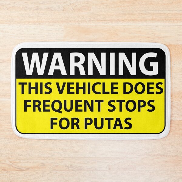 Item preview, Warning Funny Latino design designed and sold by estudio3e.