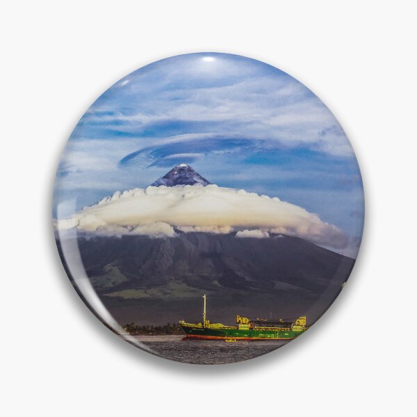 Item preview, Mayon Volcano and Legazpi City Port Albay Philippines designed and sold by Pabalonshop.