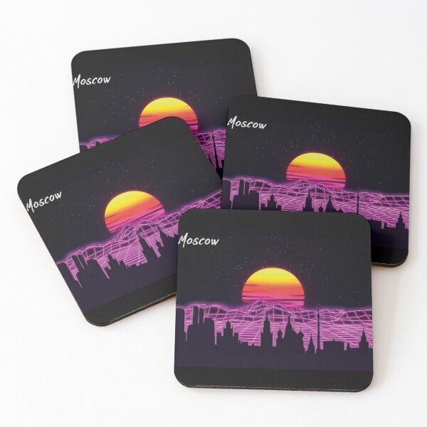 Item preview, Moscow Skyline Neon Nights designed and sold by DFerraz.