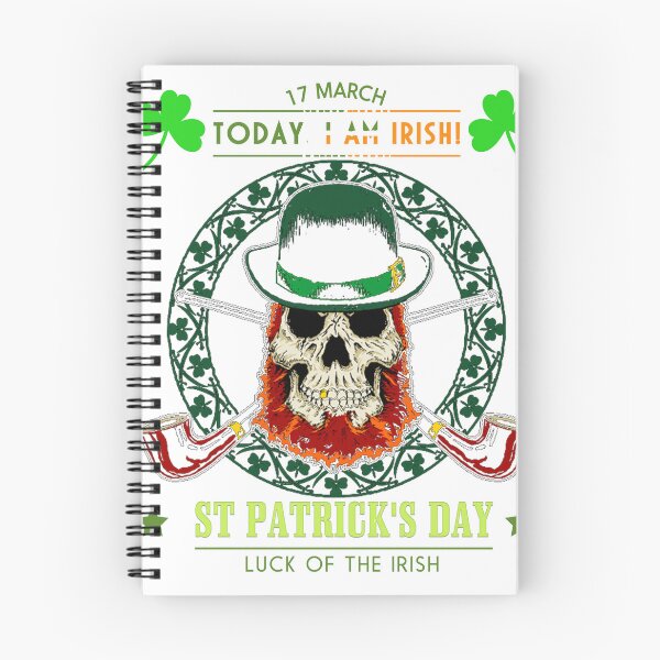 Item preview, st patricks skull designed and sold by Warisally.