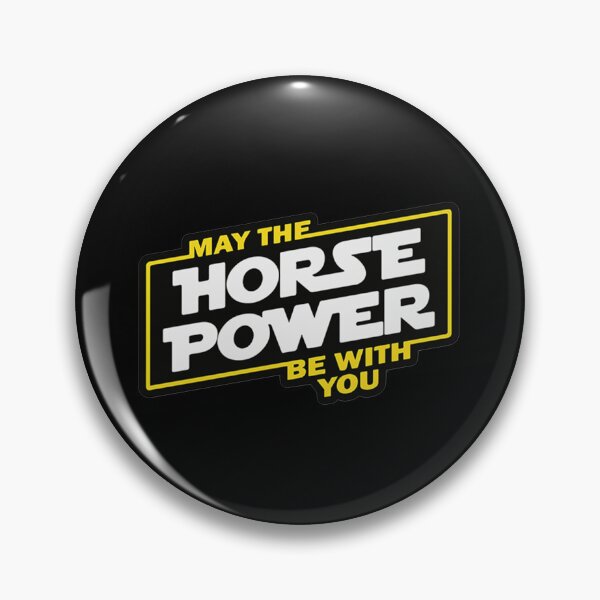 Item preview, May the horse power be with you. Car, Bike and Helmet Sticker designed and sold by ozumdesigns.