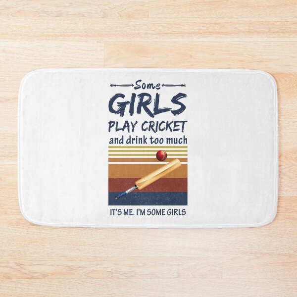 Item preview, Some Girls Play Cricket And Drink Too Much  designed and sold by LittleShop79.
