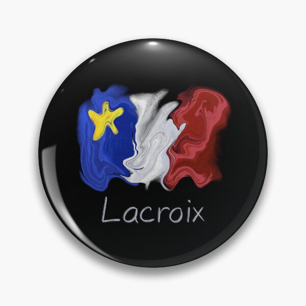 Item preview, Acadian Flag pastel liquid Lacroix  - Drapeau acadien liquide pastel Lacroix designed and sold by ColoursOfFrance.