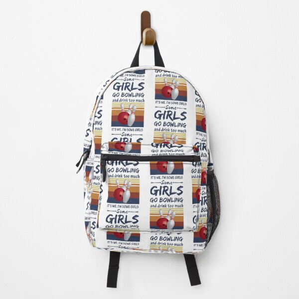 Item preview, Some Girls Go Bowling And Drink Too Much  designed and sold by LittleShop79.