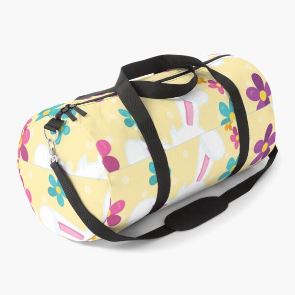 Item preview, Yellow Easter Bunny Cute Floral Pattern designed and sold by ILLYL Creatives.