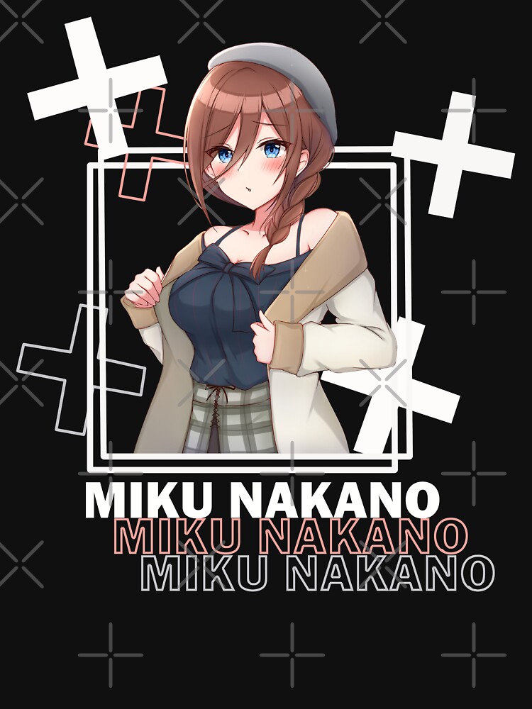 Miku nakano - 5-toubun no Hanayome - The Quintessential Quintuplets Shirt