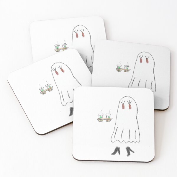 Item preview, Coffee Ghost, Office Coffee, I'm Late designed and sold by EndlessMeghan.
